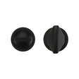 High quality image of the Rosso Tecnica - Turn and Release - Rosso Mini - Powder Coat Black | Sku. RT004-MINI-PCB | available to order from Trade Door Handles.