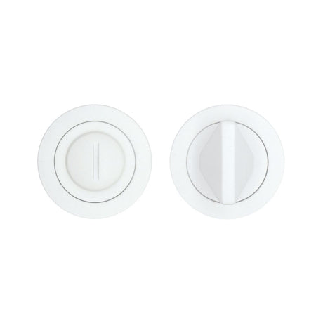 High quality image of the Rosso Tecnica - Turn and Release - Rosso - Powder Coated Matt White | Sku. rt004-pcw | available to order from Trade Door Handles.