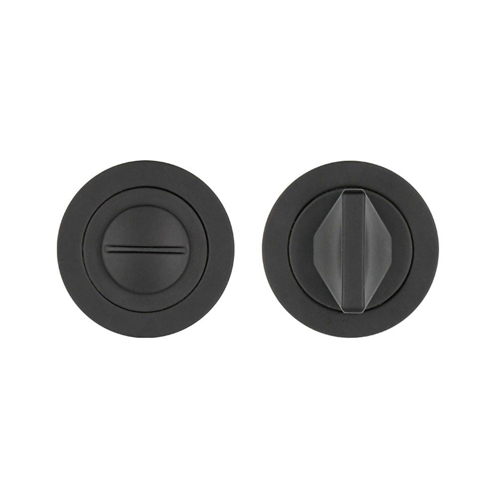 High quality image of the Rosso Tecnica - Turn and Release - Rosso - Powder Coat Black | Sku. rt004pcb | available to order from Trade Door Handles.