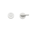 High quality image of the Rosso Tecnica - Accessible Turn & Indicator Release - Round Rose - Powder Coated White | Sku. rt006i-pcw | available to order from Trade Door Handles.