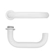 High quality image of the Rosso Tecnica - Maggiore Lever on 32mm Round Mini Rose - Powder Coat White | Sku. RT030-MINI-PCW | available to order from Trade Door Handles.