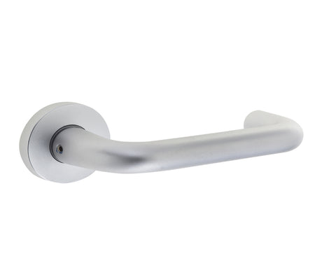 High quality image of Frelan - 19mm Round Bar Handle on Rose Satin Anodised Aluminium Sku. SAA01