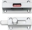 High quality image of Eurospec - Aluminium Toilet Indicator Bolt - Satin Anodised Aluminium | Sku. saaind | Trade Door Handles.