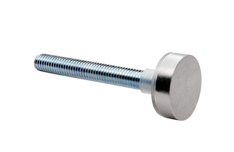 High quality image of Eurospec - Bolt Cap Fixing Pack to Suit 22mm Pull Handle | Sku. sbf1022sss | Trade Door Handles.