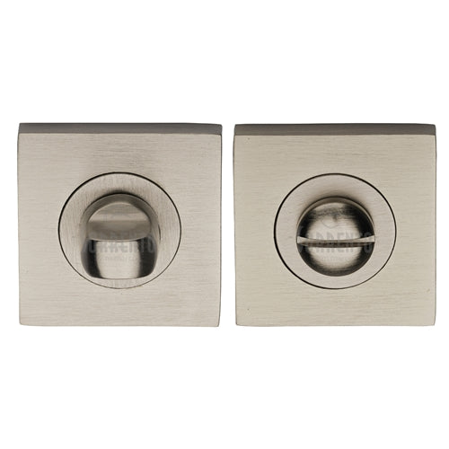 Sorrento Square Thumbturn &amp; Emergency Release Satin Nickel on Zinc Finish