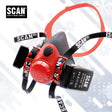 Scan Half Mask Respirator with P3 Filter Cartridges