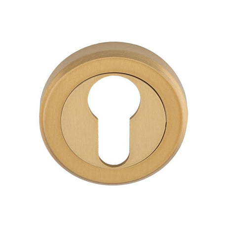 Serozzetta Accessories Satin Brass / Escutcheons Serozzetta - Euro Profile Escutcheon - Satin Brass
