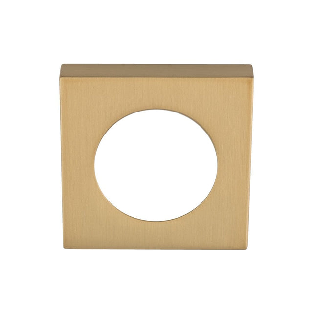 Serozzetta Door Furniture Satin Brass / Rose Pack Serozzetta - Square Outer Rose Cover Pack - Satin Brass