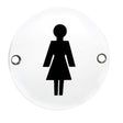 High quality image of Eurospec - Female Symbol - Satin Anodised Aluminium | Sku. sex4012saa | Trade Door Handles.