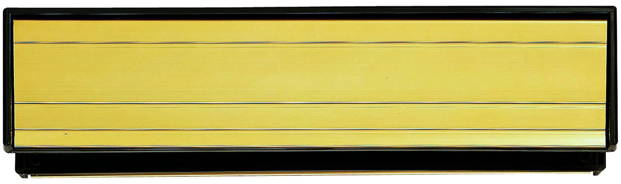 High quality image of Carlisle Brass - Sleeve Letter Plate 300 x 69mm - Gold Anodised Aluminium | Sku. sl2 | Trade Door Handles.
