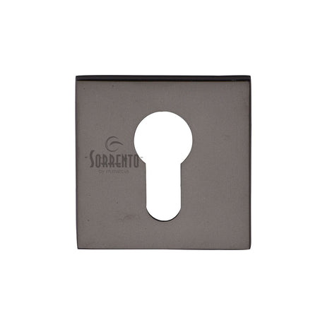 Sorrento Door Furniture Venetian Bronze / Mortice Key Profile Escutcheons Sorrento - Cylinder Escutcheon Square Venetian Bronze