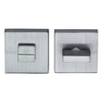 Sorrento Door Furniture Satin Chrome / No Sorrento - Thumbturn & Emergency Release on Concealed Square Plate Satin Chrome F