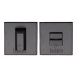 Sorrento Door Furniture Matt Black / No Sorrento - Turn & Release 5mm Square Matt Black