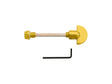 High quality image of Carlisle Brass - Spare Turn and Release Long Version - Polished Brass | Sku. sp104l | Trade Door Handles.