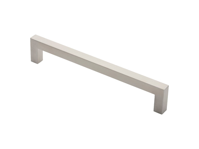 High quality image of Eurospec - Square Mitred Pull Handle - Satin Stainless Steel | Sku. ssm1430sss | Trade Door Handles.
