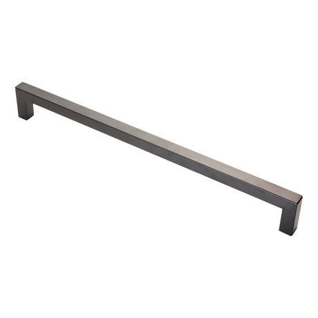 High quality image of Eurospec - Square Mitred Pull Handle - Matt Black | Sku. ssm1445mb | Trade Door Handles.
