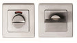 High quality image of Eurospec - Square Thumbturn and Release with Indicator - Satin Stainless Steel | Sku. sst1415-isss | Trade Door Handles.
