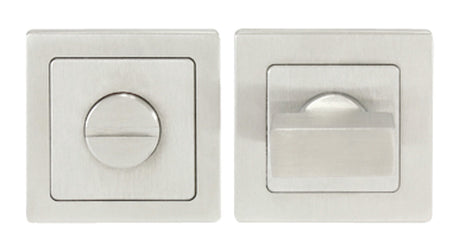 High quality image of Eurospec - Square Thumbturn and Release - Satin Stainless Steel | Sku. sst1415sss | Trade Door Handles.