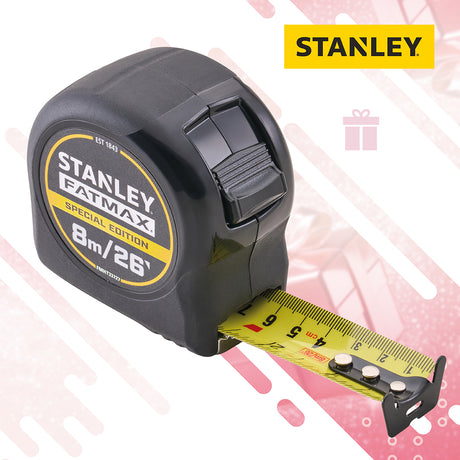 Stanley FatMax Classic Black Tape Measure 8m