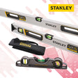 Stanley FatMax Xtreme 3 Piece Level Set with Bag - 120cm, 60cm & Torpedo