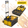 Stanley Folding Hand Truck with Basket - SXWTD-FT509