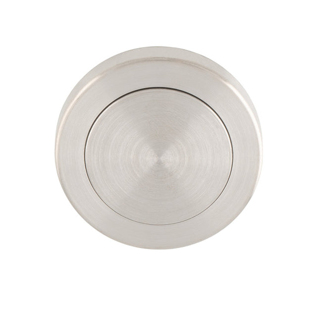 High quality image of Eurospec - Steelworx 316 Escutcheon Blank - Satin Stainless Steel | Sku. sw101sss | Trade Door Handles.