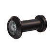 High quality image of Eurospec - Door Viewer 180 degree with crystal lens - Matt Black | Sku. swe1000mb | Trade Door Handles.