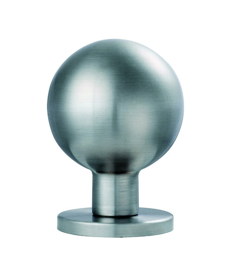 High quality image of Eurospec - Mortice Knob - Satin Stainless Steel | Sku. swknr1058sss | Trade Door Handles.