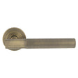 High quality image of Eurospec - Galaxy Lever on Rose - Antique Brass | Sku.SWL1171AB | Trade Door Handles.