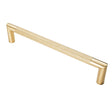 High quality image of Eurospec - Mitred Knurled Pull Handle - Satin PVD | Sku. swp1169-300spvd | Trade Door Handles.