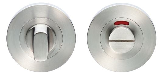 High quality image of Eurospec - Small Turn and Indicator coin release - Satin Stainless Steel | Sku. swt4105-isss | Trade Door Handles.