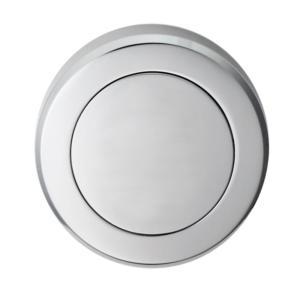 High quality image of Serozzetta - Escutcheon Blank Profile - Polished Chrome | Sku. szm000cp | Trade Door Handles.