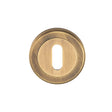 High quality image of Serozzetta - Standard Profile Escutcheon - Antique Brass | Sku. szm003ab | Trade Door Handles.
