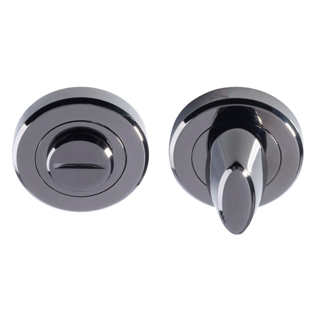 High quality image of Serozzetta - Turn and Release - Black Nickel | Sku. szm004bn | Trade Door Handles.