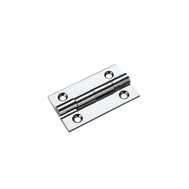 High quality image of the TOP Drawer Fittings - Solid Drawn Brass Butt Hinge - 38 x 22 x 1.3mm - Polished Chrome | Sku. tdf100cp | available to order from Trade Door Handles.