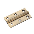 High quality image of the TOP Drawer Fittings - Solid Drawn Brass Butt Hinge - 64 x 35 x 2mm - Bronze | Sku. tdf110fb | available to order from Trade Door Handles.