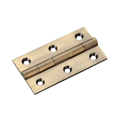 High quality image of the TOP Drawer Fittings - Solid Drawn Brass Butt Hinge - 64 x 35 x 2mm - Bronze | Sku. tdf110fb | available to order from Trade Door Handles.