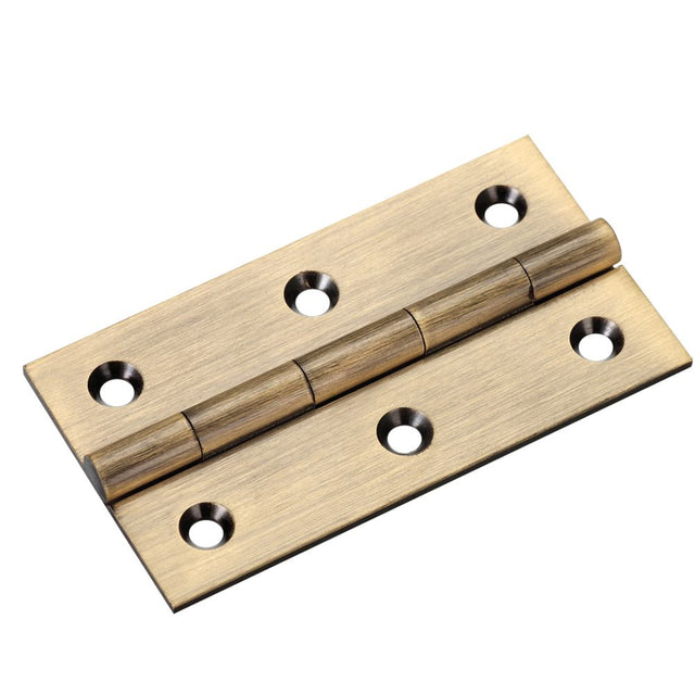 High quality image of the TOP Drawer Fittings - Solid Drawn Brass Butt Hinge - 75 x 41 x 2mm - Bronze | Sku. tdf115fb | available to order from Trade Door Handles.