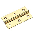High quality image of the TOP Drawer Fittings - Solid Drawn Brass Butt Hinge - 75 x 41 x 2mm - Polished Brass | Sku. tdf115pb | available to order from Trade Door Handles.