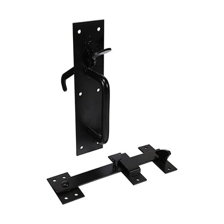 Timco Door Furniture Black / Thumb Latch Timco - Suffolk Latch - Heavy Duty - Black