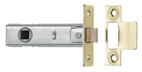 High quality image of Carlisle Brass - Tubular Latch 64mm - Electro Brassed | Sku. tl1 | Trade Door Handles.
