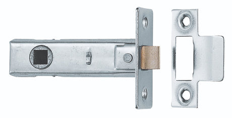 High quality image of Carlisle Brass - Tubular Latch 76mm - Nickel Plate | Sku. tl4 | Trade Door Handles.
