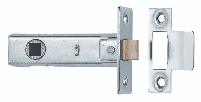 High quality image of Carlisle Brass - Tubular Latch 76mm - Nickel Plate | Sku. tl4 | Trade Door Handles.