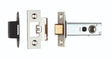 High quality image of Eurospec - Heavy Sprung Tubular Latch 76mm - Nickel Plate | Sku. tls8030np | Trade Door Handles.