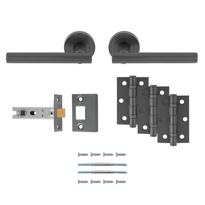 Carlisle Brass - FARO LATCH PACK - ULTIMATE DOOR PACK - Anthracite