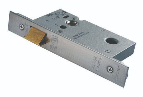 High quality image of Eurospec - Upright Latch 64mm - Satin Stainless Steel | Sku. uls5025sss | Trade Door Handles.