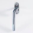 High quality image of Carlisle Brass - Cranked Locking Espagnolette Handle L/H - Polished Chrome | Sku. v1008lhcp | Trade Door Handles.