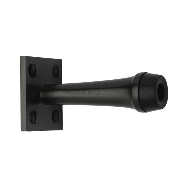 High quality image of Heritage Brass - Wall Mounted Door Stop 3" Matt Bronze Finish | Sku. v1190-76-mb | Trade Door Handles, Kendal.