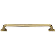 High quality image of Heritage Brass - Door Pull Handle Durham Design 497mm Antique Brass Finish | Sku. v1210-497-at | available to order from Trade Door Handles in Kendal.