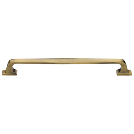 High quality image of Heritage Brass - Door Pull Handle Durham Design 497mm Antique Brass Finish | Sku. v1210-497-at | available to order from Trade Door Handles in Kendal.